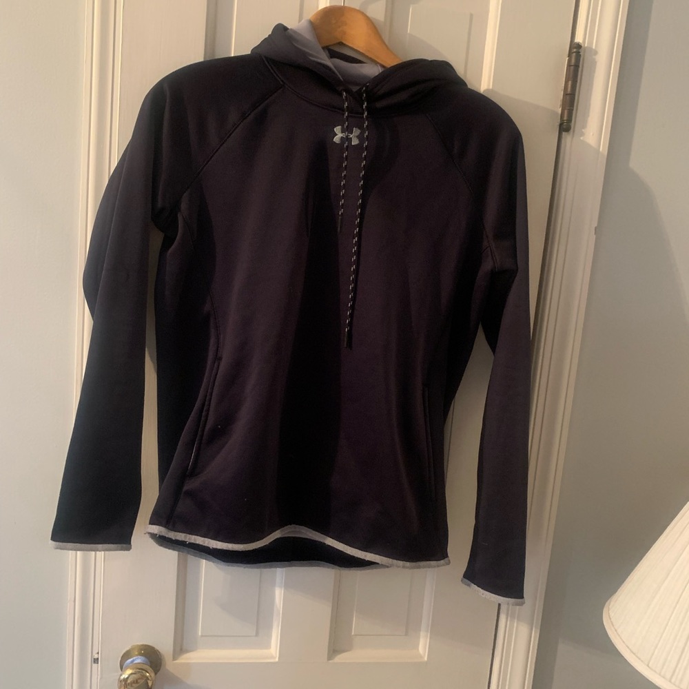 Under Armour Black Hoodie Medium